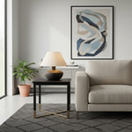 Bild in Gallery-Viewer laden, Ceruna Moderne Skulpturale Akzentlampe - Zeitgenössische Tischleuchte für Wohnzimmer und Schlafzimmer