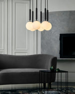 Bild in Gallery-Viewer laden, Rounded Brass Glass Plug-In Pendant Light