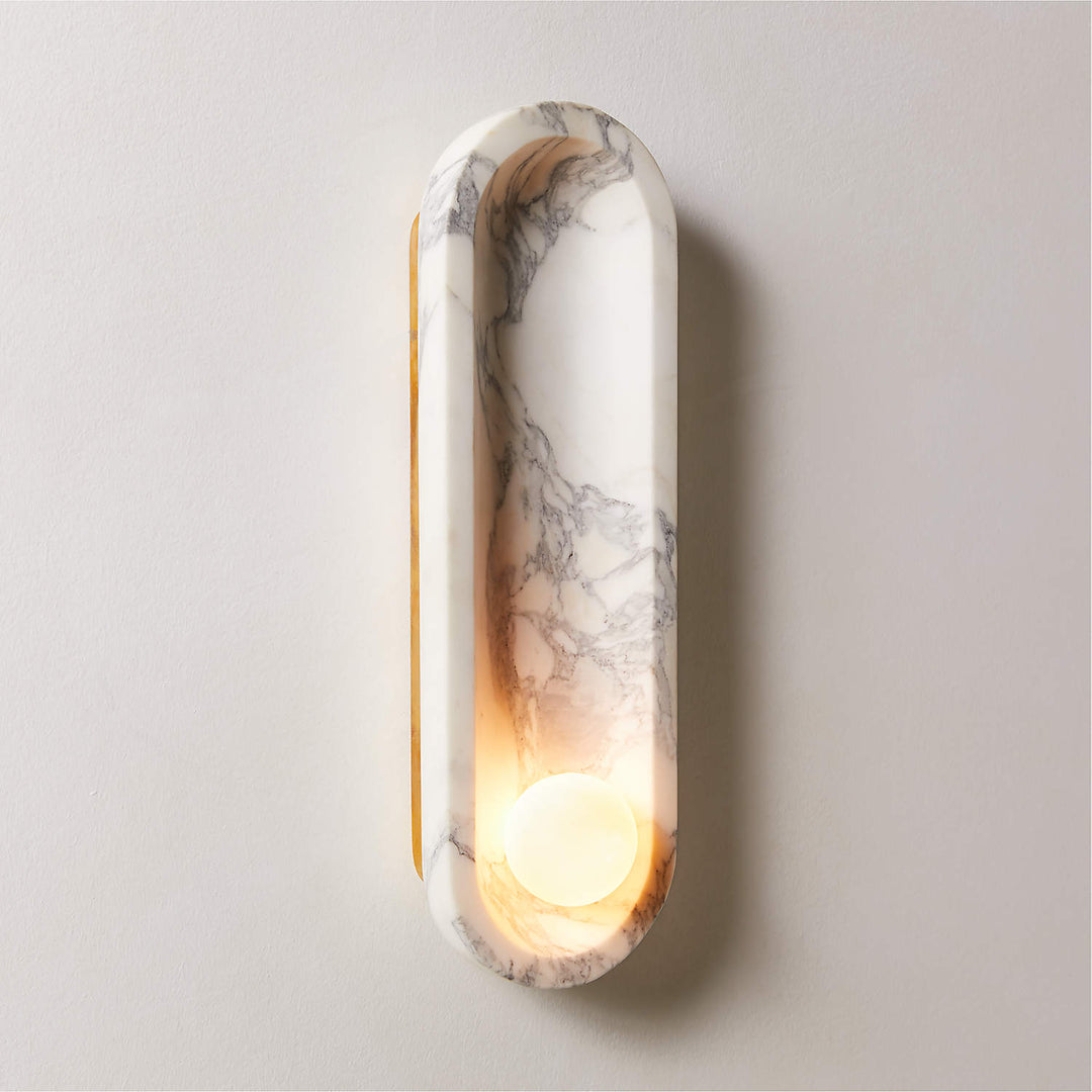 Roxane Marmor-Wandleuchte