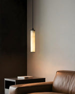 Charger l'image dans la visionneuse de galerie, Lampe suspendue tube en albâtre Calder
