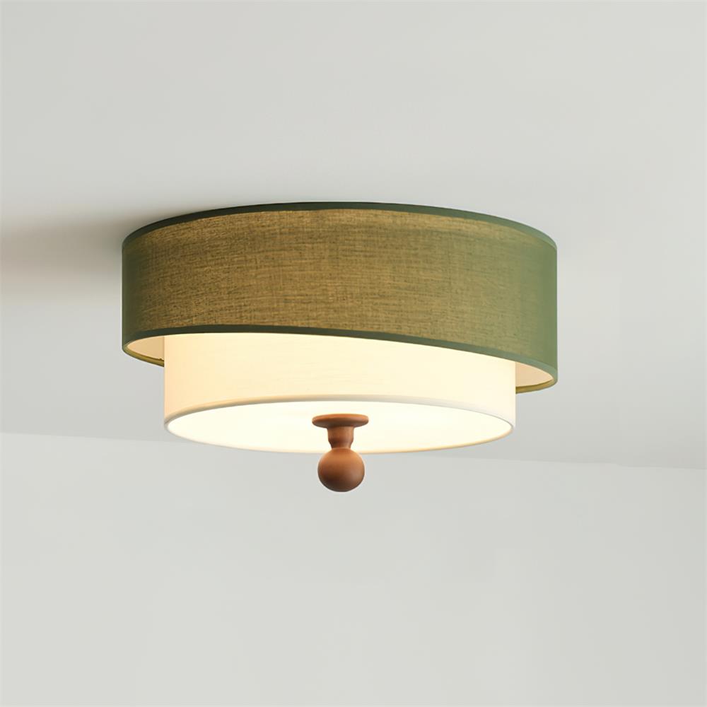 Modern Minimalist Ceiling Lamp Clean Line Flush for Bedroom Living Room