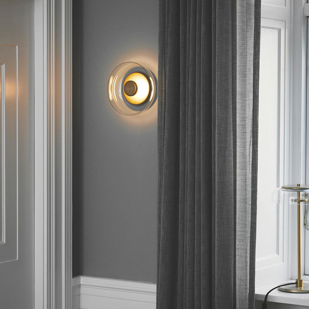 Das Schimmernde Leuchten Premium Minimalistische Messing-Wandleuchte