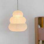 Bild in Gallery-Viewer laden, Beige Mulberry Paper Swag Pendant Light