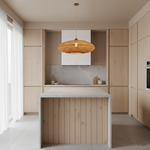 Load image into Gallery viewer, Treasure of the Dawn Bamboo Rattan Pendant Light