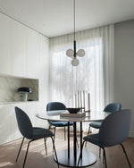 Bild in Gallery-Viewer laden, Rounded Brass Glass Plug-In Pendant Light