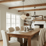 Load image into Gallery viewer, Koloro Modern Art-Inspired Curved Glass Pendant Fixture - Transitional Style Lighting for Living Spaces
