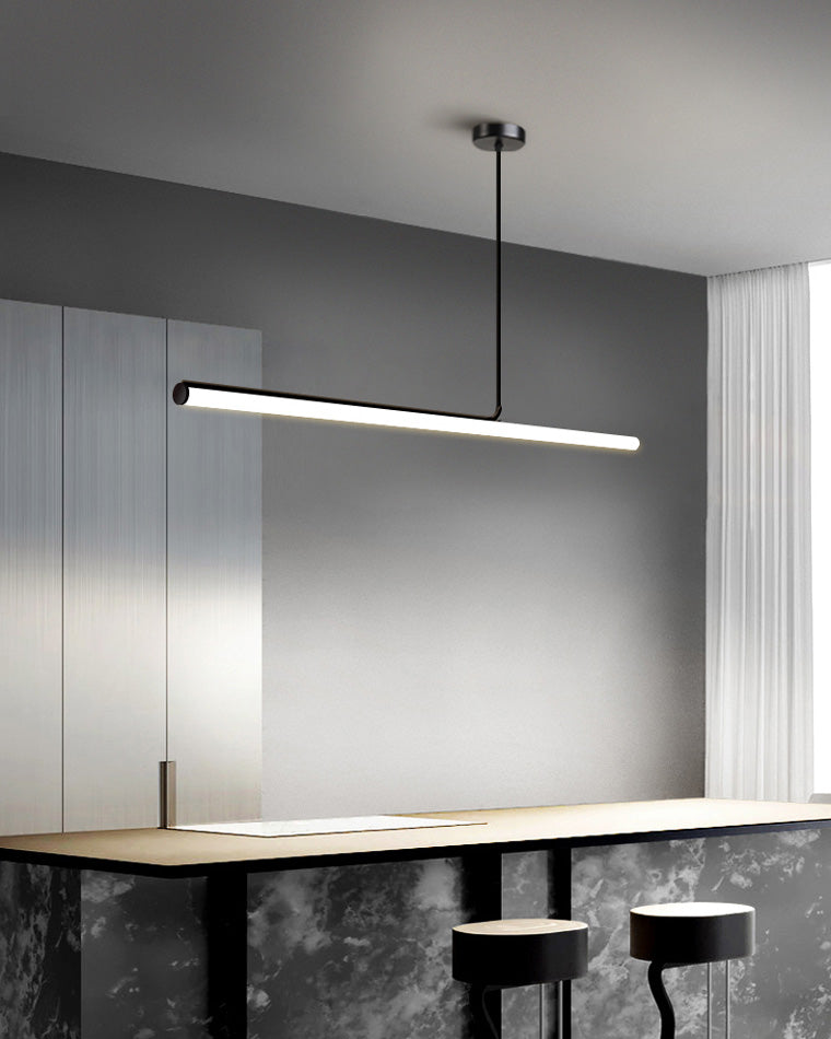 Lustre de salle à manger décoratif contemporain avec interrupteur à bouton-poussoir et peinture blanche