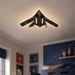 Charger l'image dans la visionneuse de galerie, Jet fighter LED ceiling light room scene