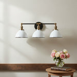 Cargar imagen en el visor de la Galería, Conique Metal Industrial Vanity Light  - Modern Bathroom Lighting Fixture

