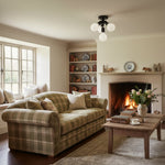 Charger l&#39;image dans la visionneuse de galerie, Glorica Glass Flush Mount Light - Globe Ceiling Fixture Modern
