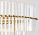 Cargar imagen en el visor de la Galería, Lámpara colgante de cristal Lumora: estilo moderno de araña de cristal
