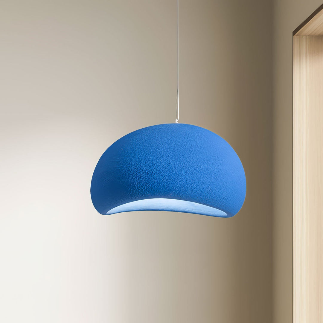 Sculptural Polystyrene Ceiling Pendant Light