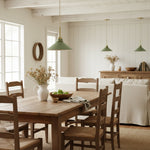 Charger l&#39;image dans la visionneuse de galerie, Aurenza Modern Farmhouse  Cone Pendant Light – Dimmable Kitchen and Entryway Lighting
