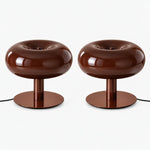 Charger l'image dans la visionneuse de galerie, Rounded Glass Slim Stem Blown Glass Table Lamp