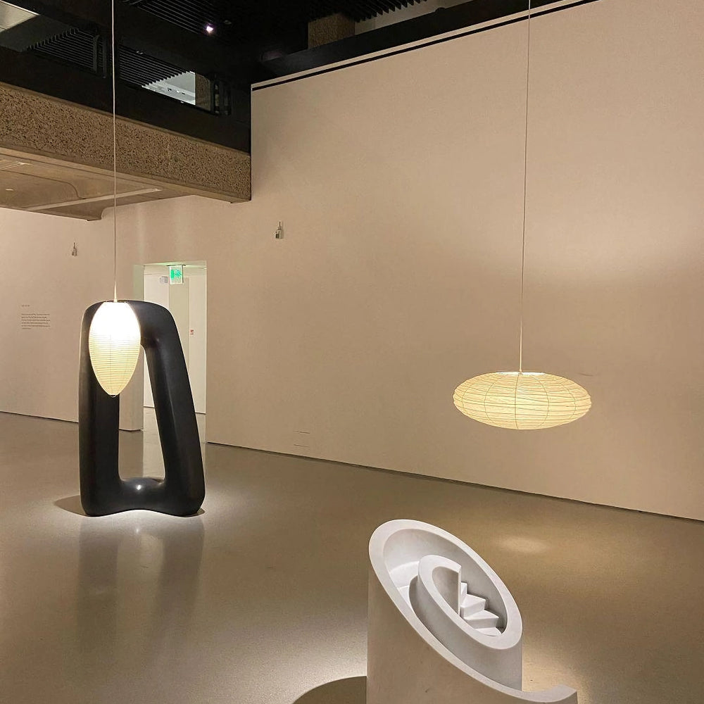Mulberry Paper Plug-In Pendant Light