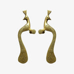 Cargar imagen en el visor de la Galería, Handcrafted Brass Animal Door Handles 28