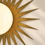 Bild in Gallery-Viewer laden, Solid Brass Modern Hallway Wall Lamp