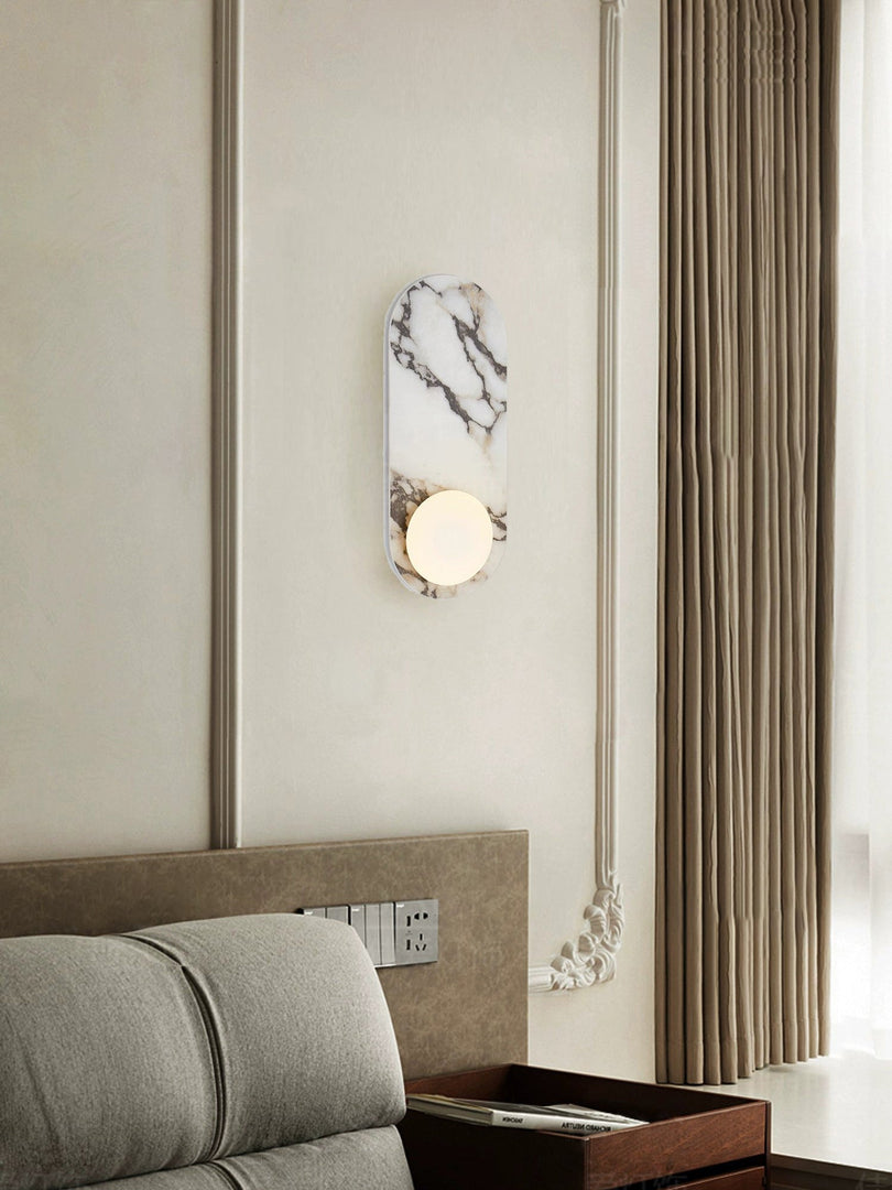 Lámpara de Pared de Mármol Modulo