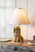 Cargar imagen en el visor de la Galería, Lámpara de mesa única Pawdia: lámpara decorativa de cerámica con forma de animal
