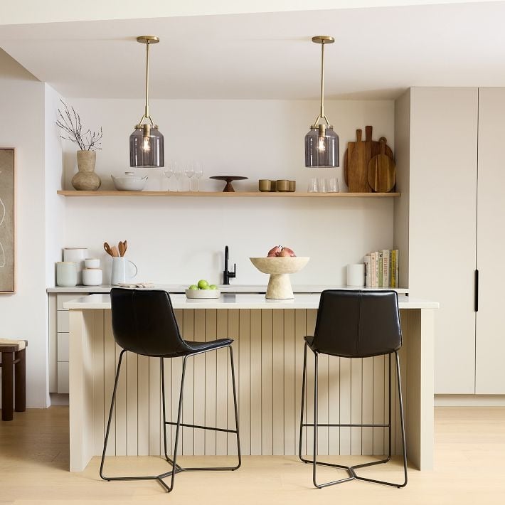 Lampe suspendue en métal Morandi Hanton Nordic Metal — Luminaire minimaliste nordique 