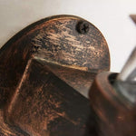 Load image into Gallery viewer, Patnox Clear Glass Industrial Wall Sconce