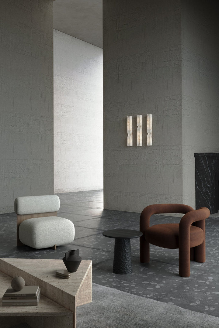 Lámpara de Pared Rectangular Moderna de Alabastro – Aplique Minimalista para Dormitorio, Pasillo y Sala