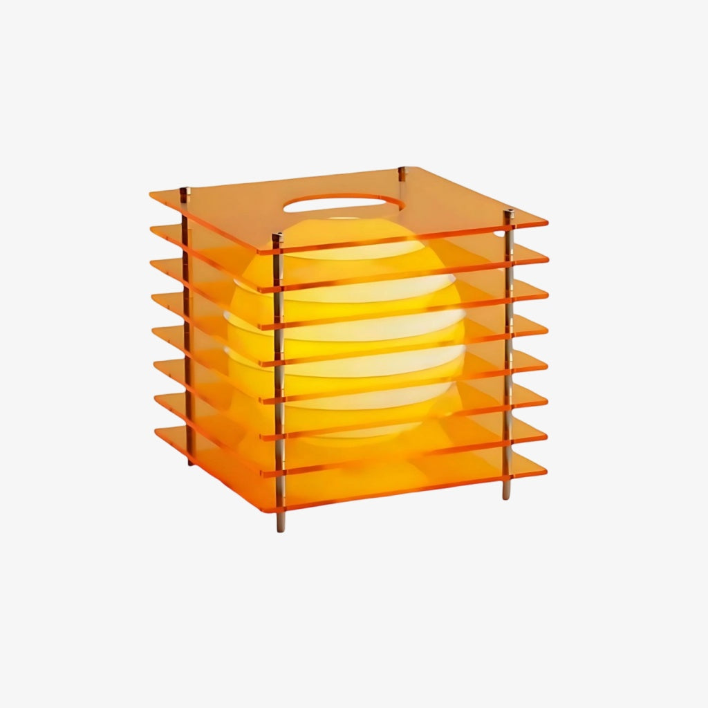 Lampe de table Sunst Afterglow série moderne design sphère géométrique - pour décoration salon et bureau