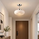 Charger l'image dans la visionneuse de galerie, Bauvia Bauhaus Modern Round Glass Ceiling Lamp