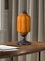 Charger l&#39;image dans la visionneuse de galerie, Lampe de table LED Eloise vintage en verre
