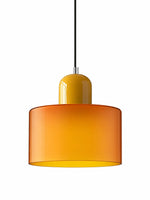 Charger l'image dans la visionneuse de galerie, Suspension design moderne en verre cylindrique Verdoma pour cuisines et salles à manger