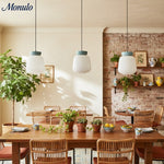 Load image into Gallery viewer, Fiesta Ceramic Bowl Pendant Light – Modern Colorful Ceiling Lamp for Kitchens and Dining Rooms