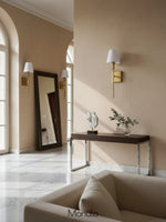 Load image into Gallery viewer, Classic Fabric Shade Battery Wireless Wall Sconce
