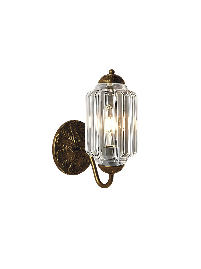 Vintage Milk Glass Sconce Bedside Hallway Eloise Wall Sconce