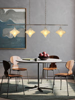Bild in der Galerieansicht laden, Art Deco Stern Lineare Pendelleuchte - Elegante Beleuchtung für Kücheninsel - Astris Cassiopeia

