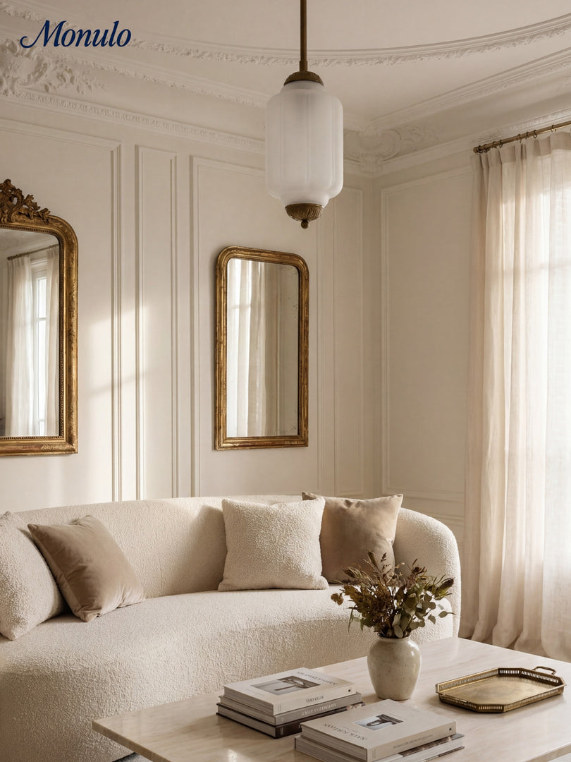 Vintage Glas Eloise Pendelleuchte