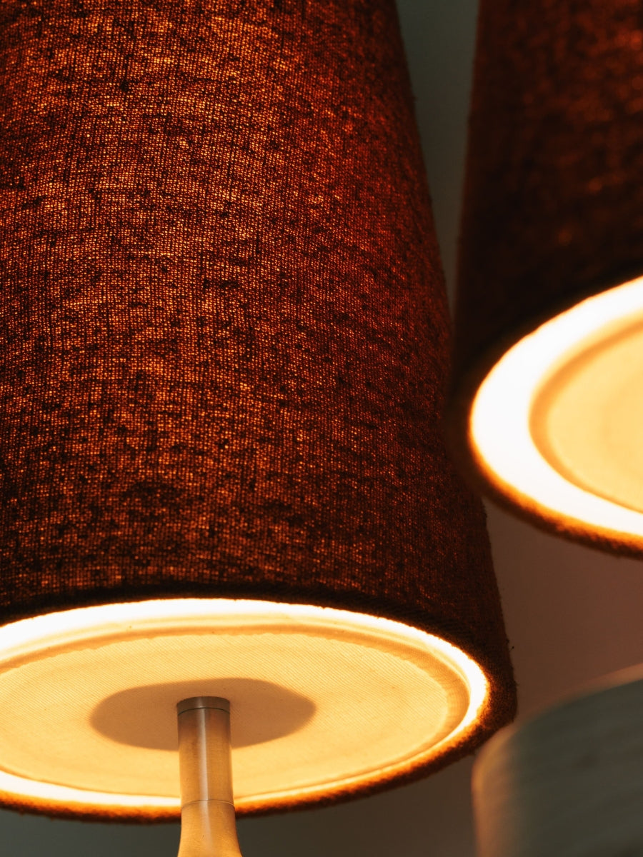 Rowan Retro Fabric Shade Wall Sconce – Classic Fabric Lighting For Bedroom