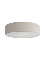 Load image into Gallery viewer, Soft Ceiling Lamp - Fabric &amp; Acrylic Round Light for Ambient Glow
