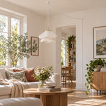 Bild in Gallery-Viewer laden, Layered Pleated Fabric Plug-In Pendant Light