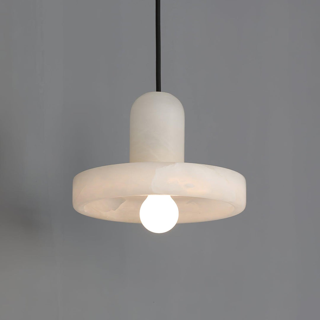 Carrara Alabaster Pendelleuchte