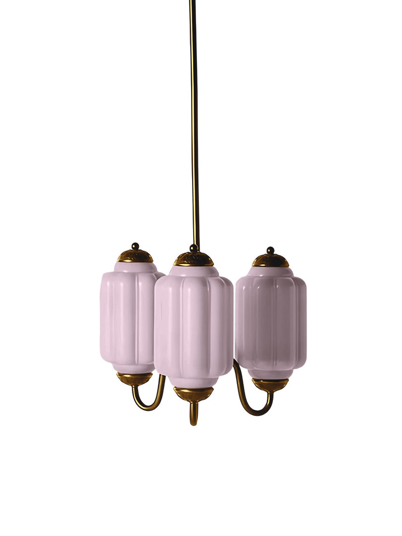 Eloise Kronleuchter – Milchglas-Kronleuchter in einem Vintage-Stil-Finish