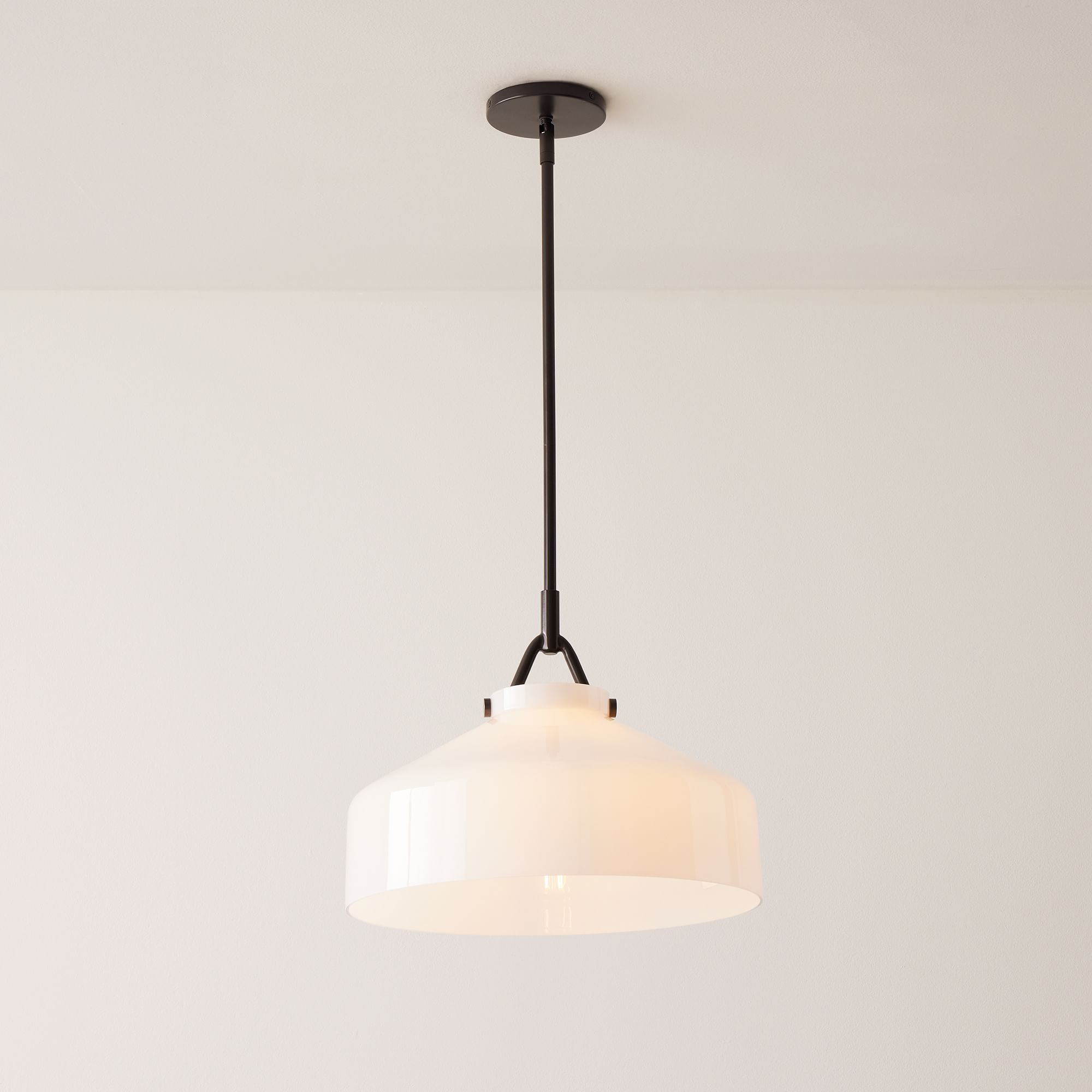 Hanton Nordic Metal Morandi Metal Pendant Light — Nordic Minimalist Fixture