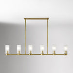 Load image into Gallery viewer, Rivora Fluted Glass Chandelier – Elegant Ribbed Lasting Design

