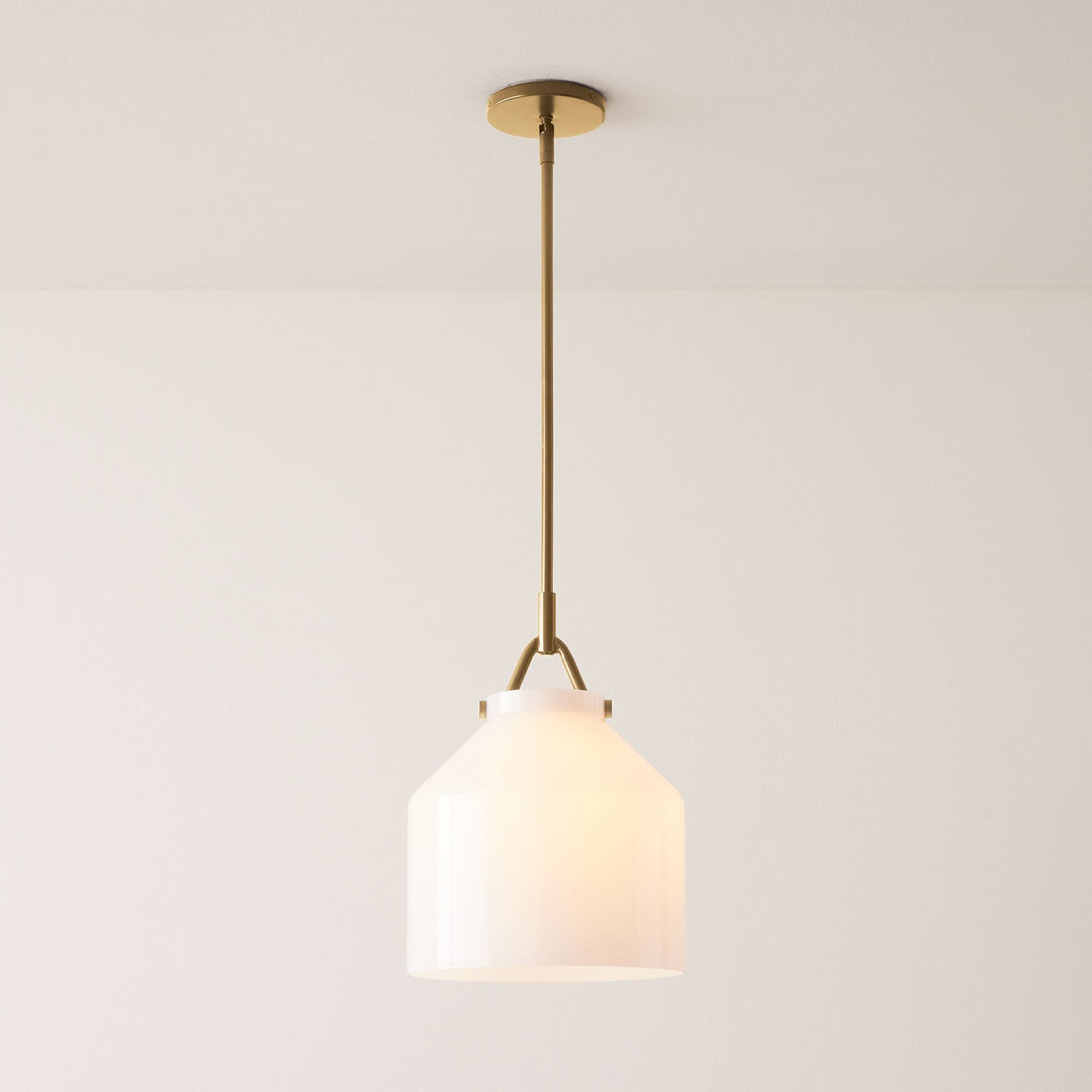Lampe suspendue en métal Morandi Hanton Nordic Metal — Luminaire minimaliste nordique 