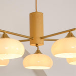 Load image into Gallery viewer, Elliptical Persimmon Chandelier
