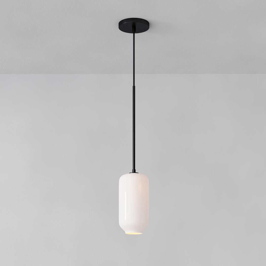 Lumivelle Pebble Pendant Light - Adjustable Glass Shade - Modern Lighting