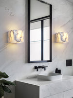 Load image into Gallery viewer, Square Marble Wall Lamp