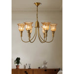 Load image into Gallery viewer, Columbia Brass Chandelier