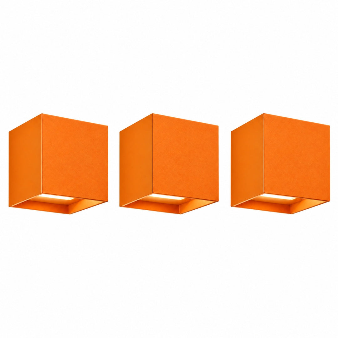 Beam Shaping Open Flap Aluminium Wall Light
