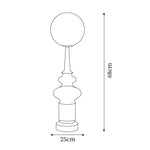 Cargar imagen en el visor de la Galería, Lámpara de mesa de ajedrez

