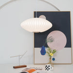 Bild in Gallery-Viewer laden, White Geometric Wire Swag Pendant Light